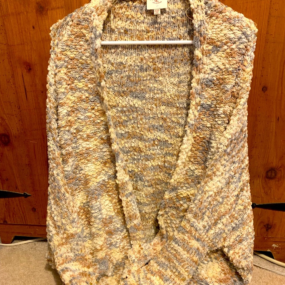 Popcorn cardigan